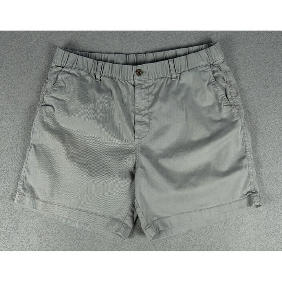 Bearbottom Other - Bearbottom Shorts Mens 2XL Grey Stretch Chino Elastic Waist Minimalist Outdoor